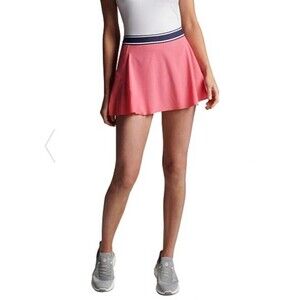 Peter Millar Gabriella Swing Golf Skort Pink XL Stretch w Shorts Ret$100 NWT